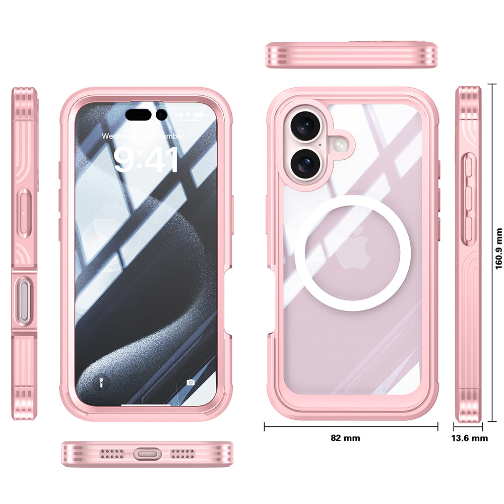 Heavy Duty 360 Case for iPhone 16 Plus