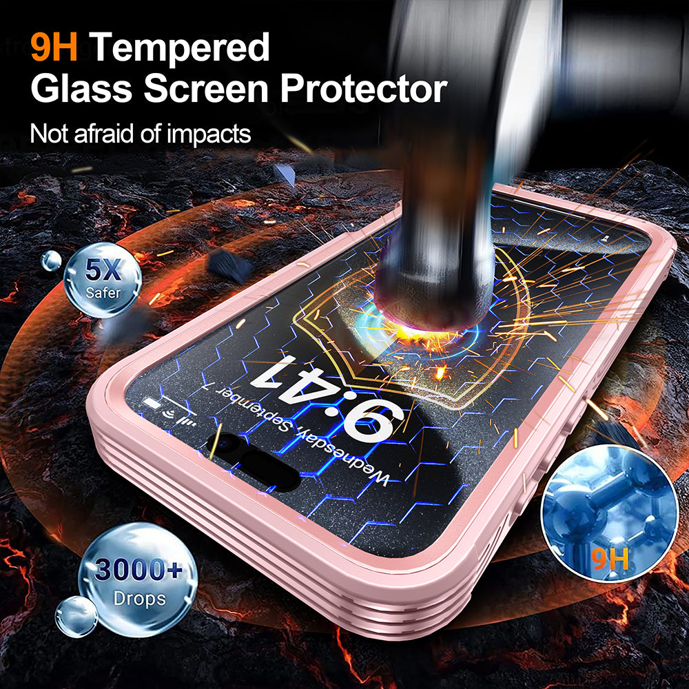 Heavy Duty 360 Case for iPhone 16 Pro