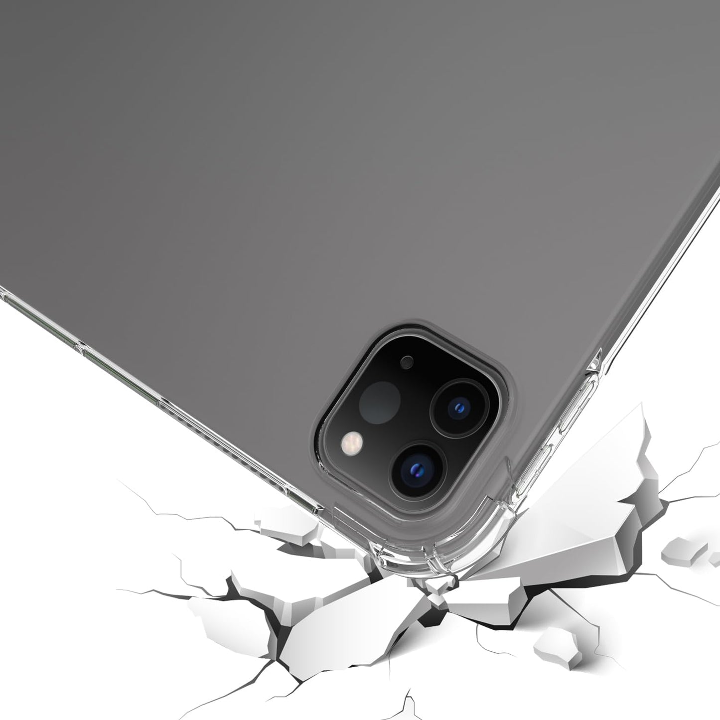 Clear Bumper Case for iPad Pro 13" M4 (2024)