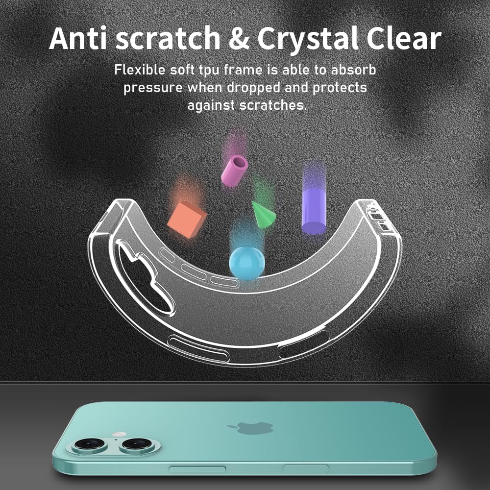 Clear Thin Case for iPhone 17