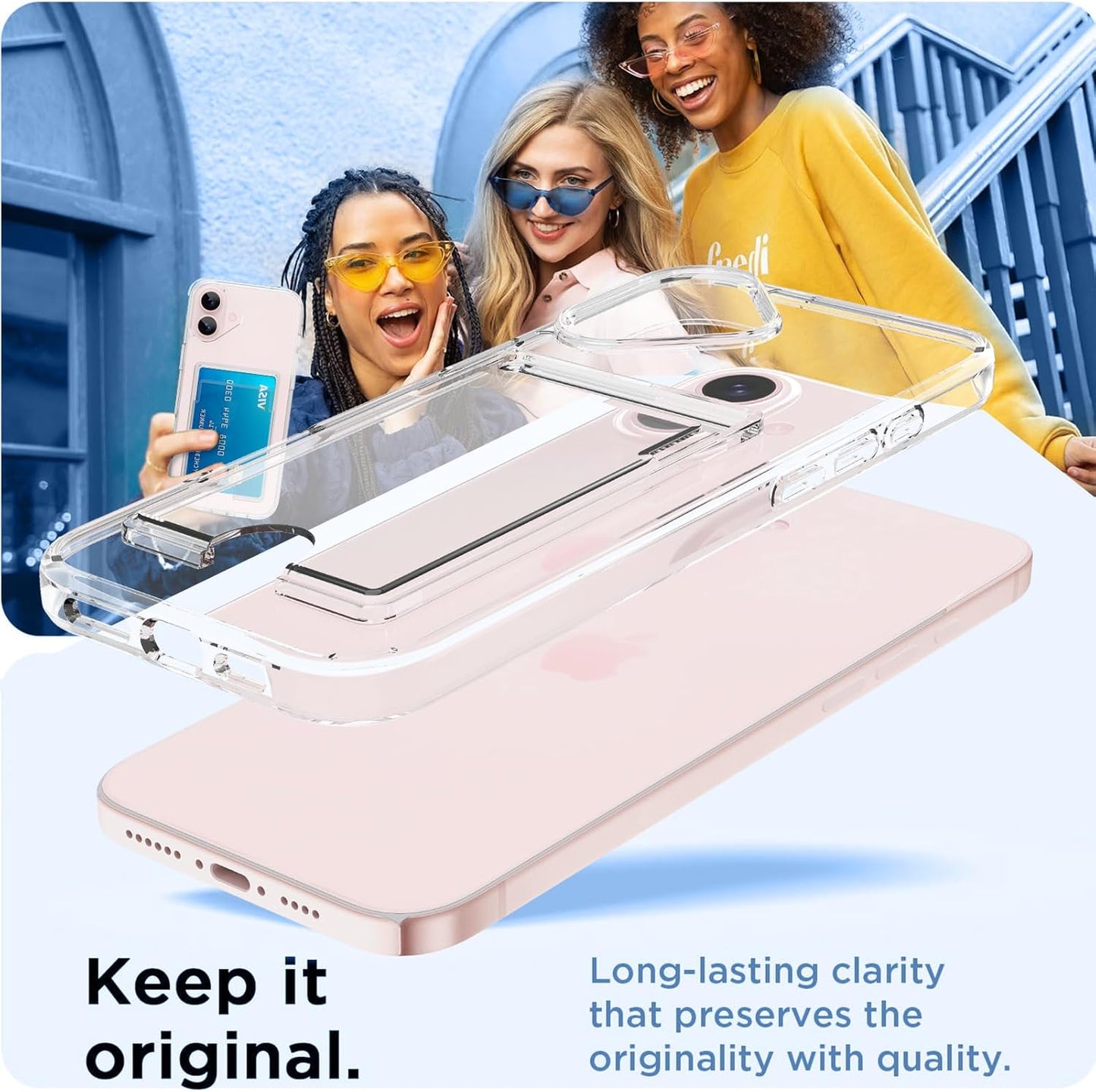 Clear Card case for iPhone 17e
