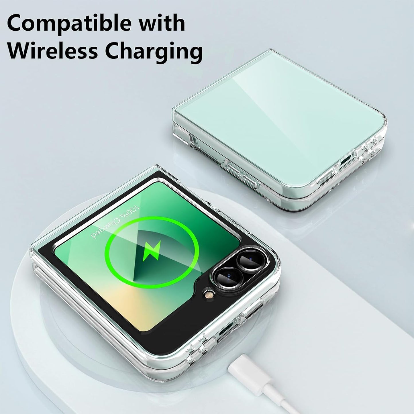 Clear Thin Protection Case for Samsung Galaxy Z Flip 7 FE