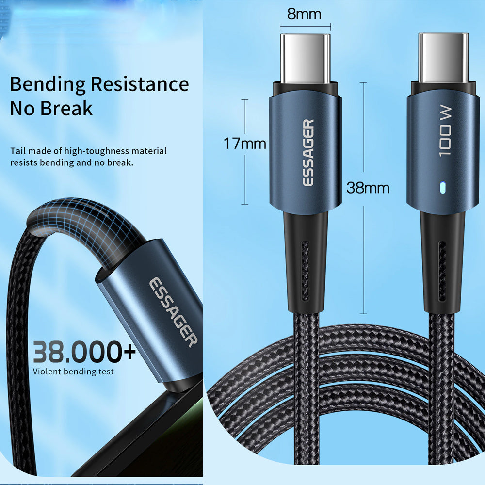 100W Type-C USB to Type-C USB cable