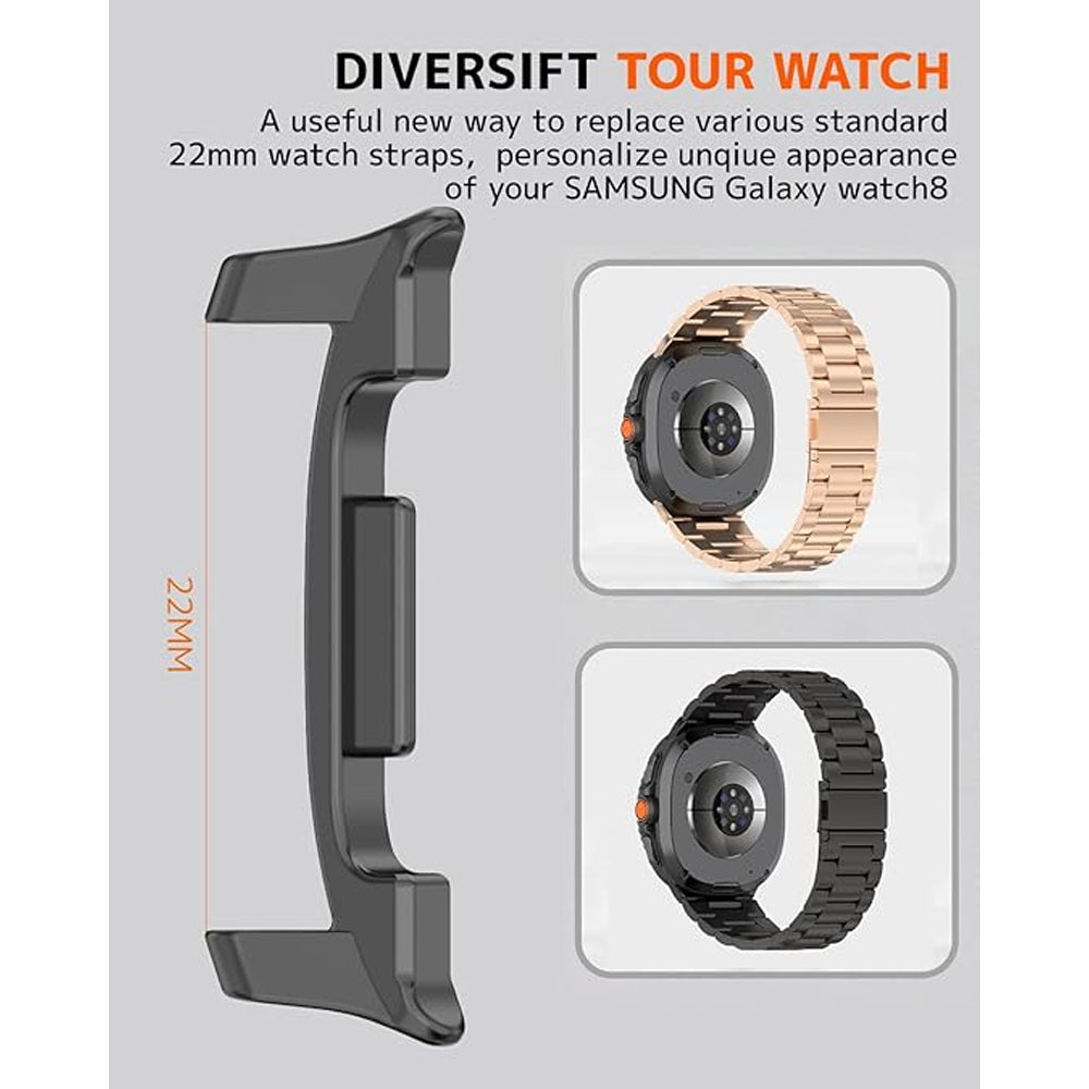 Strap Connection Lug Adapter 22mm for Samsung Galaxy Watch 8 (40mm)