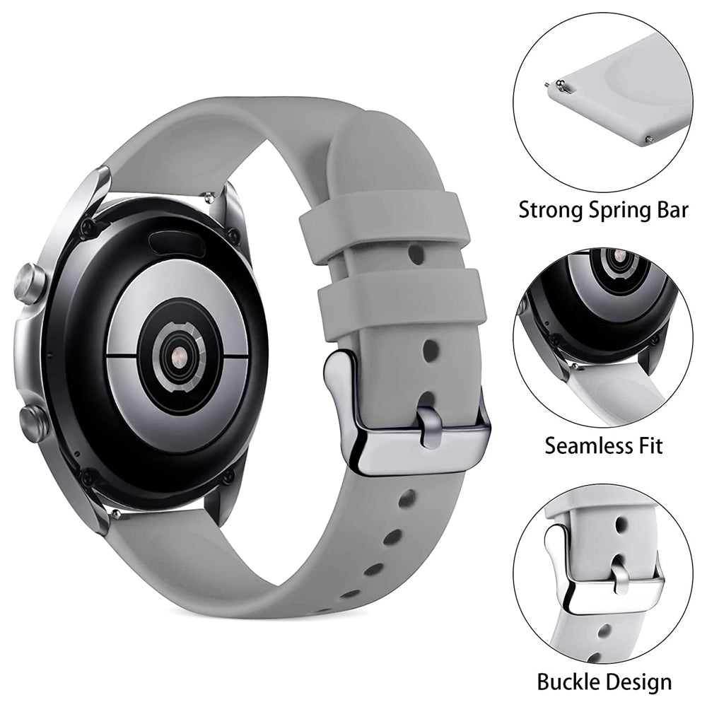 Original Smooth Rubber Strap for Samsung Galaxy Watch (22mm)