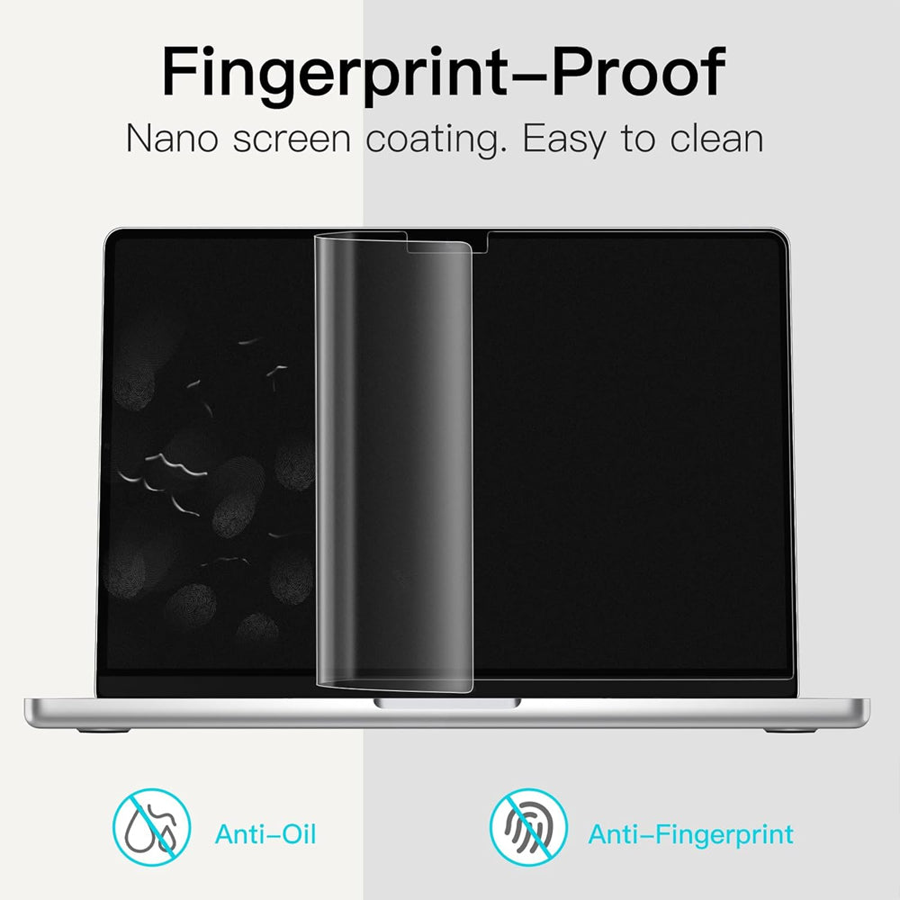 Clear Film Screen Protector for Macbook Pro 14" (2021 - 2024) (2 pack)