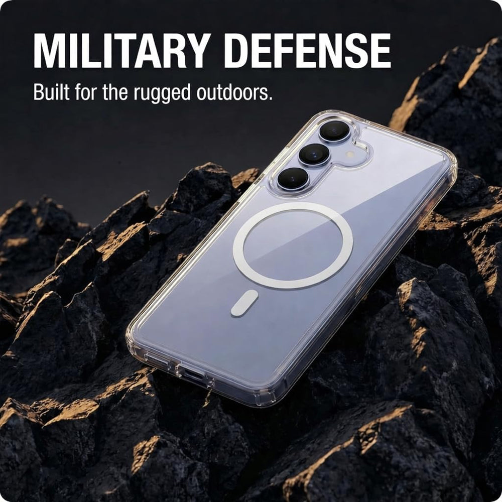 Clear Thin Magsafe Compatible Case for Samsung Galaxy S26 Plus