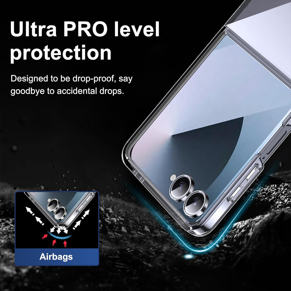 Clear Thin Protection Case for Samsung Galaxy Z Flip 7
