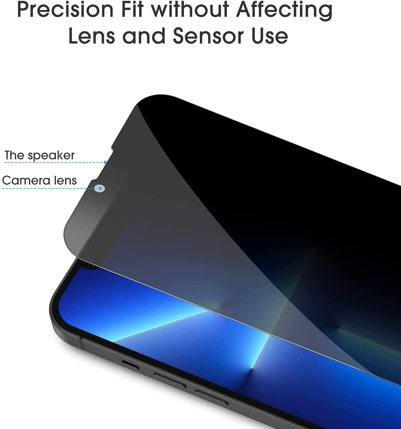 Privacy Glass Screen Protector for iPhone 13 Mini