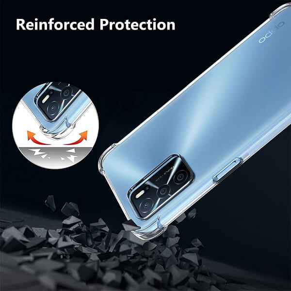 Bumper Clear Case for OPPO A54s