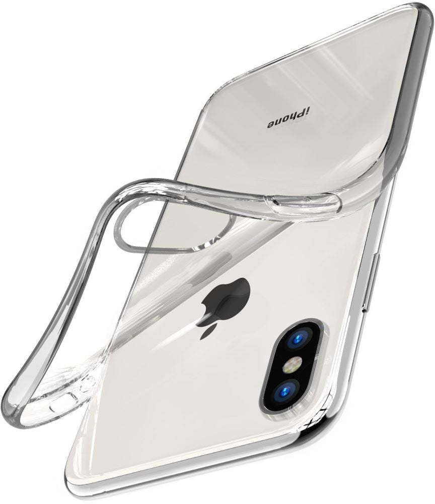 Clear Gel Case for iPhone X/XS