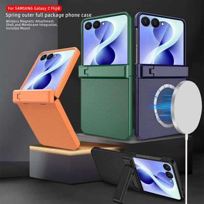 Hinge 360 Protection Kickstand Case for Samsung Galaxy Z Flip 8