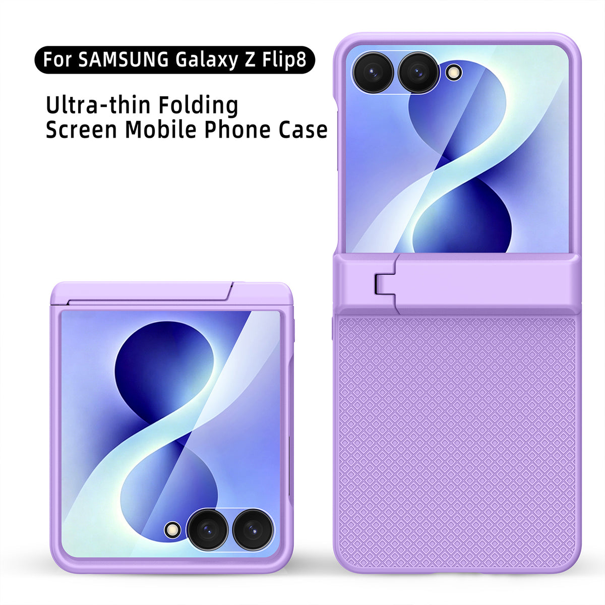 Hinge 360 Protection Kickstand Case for Samsung Galaxy Z Flip 8
