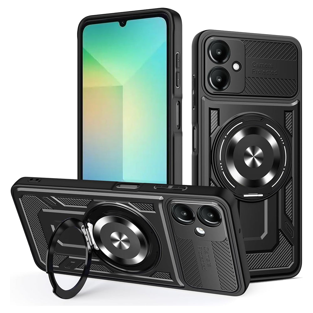 Magsafe Compatible Tough Ring Case for Samsung Galaxy A07