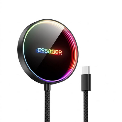 Magnetic Wireless Charger 15W (Magsafe Compatible) Rainbow - Essager