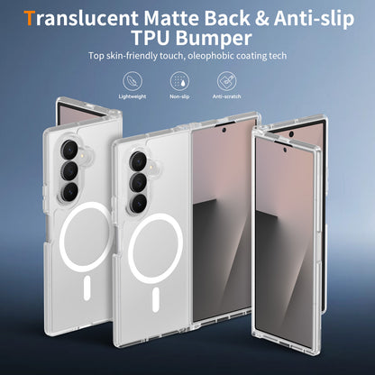 Magsafe Compatible Matte Case for Samsung Galaxy Z Fold 7