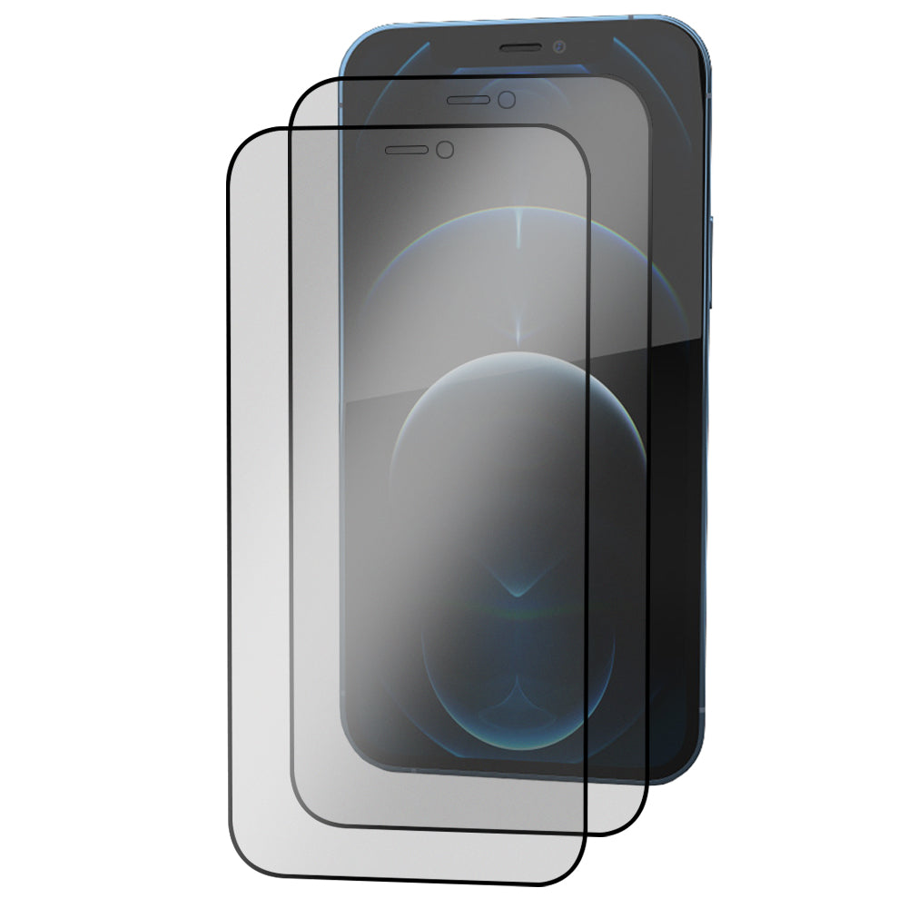 iPhone 12 Pro Tempered Glass Screen Protector [2-Pack] with Easy Alignment Frame – Matte Anti-Glare, Premium by SwiftShield
