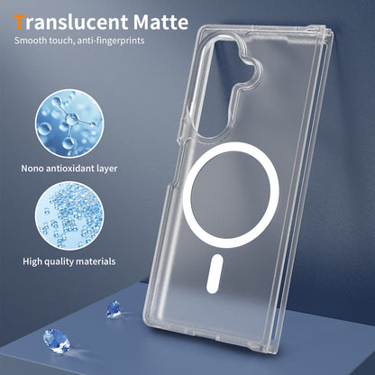Magsafe Compatible Matte Case for Samsung Galaxy Z Fold 7