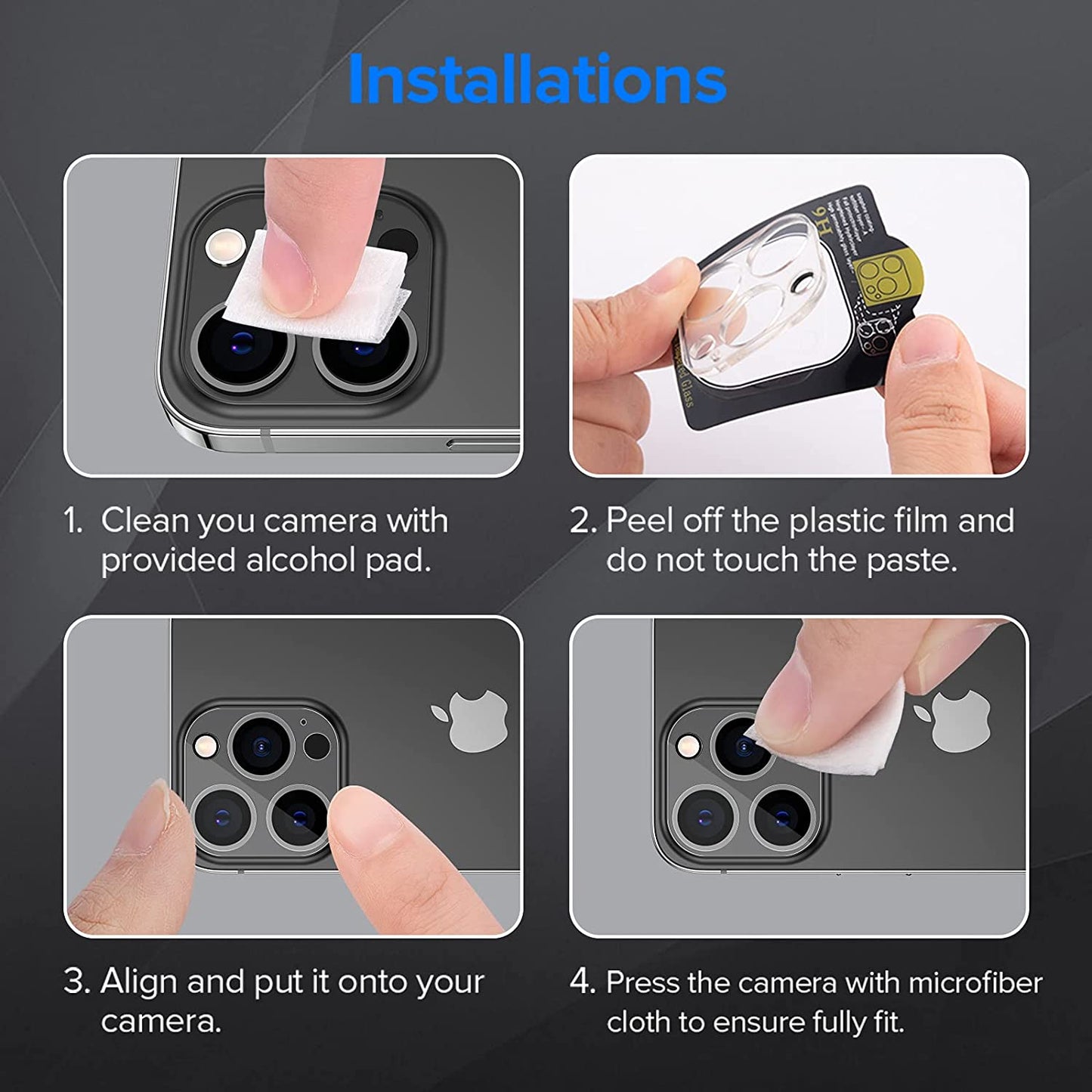 Glass Lens Cover Protector for iPhone 14 Pro 1 pack