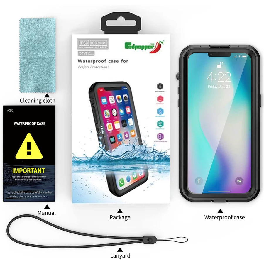iPhone 16 Pro Max Waterproof case Redpepper Magsafe cover