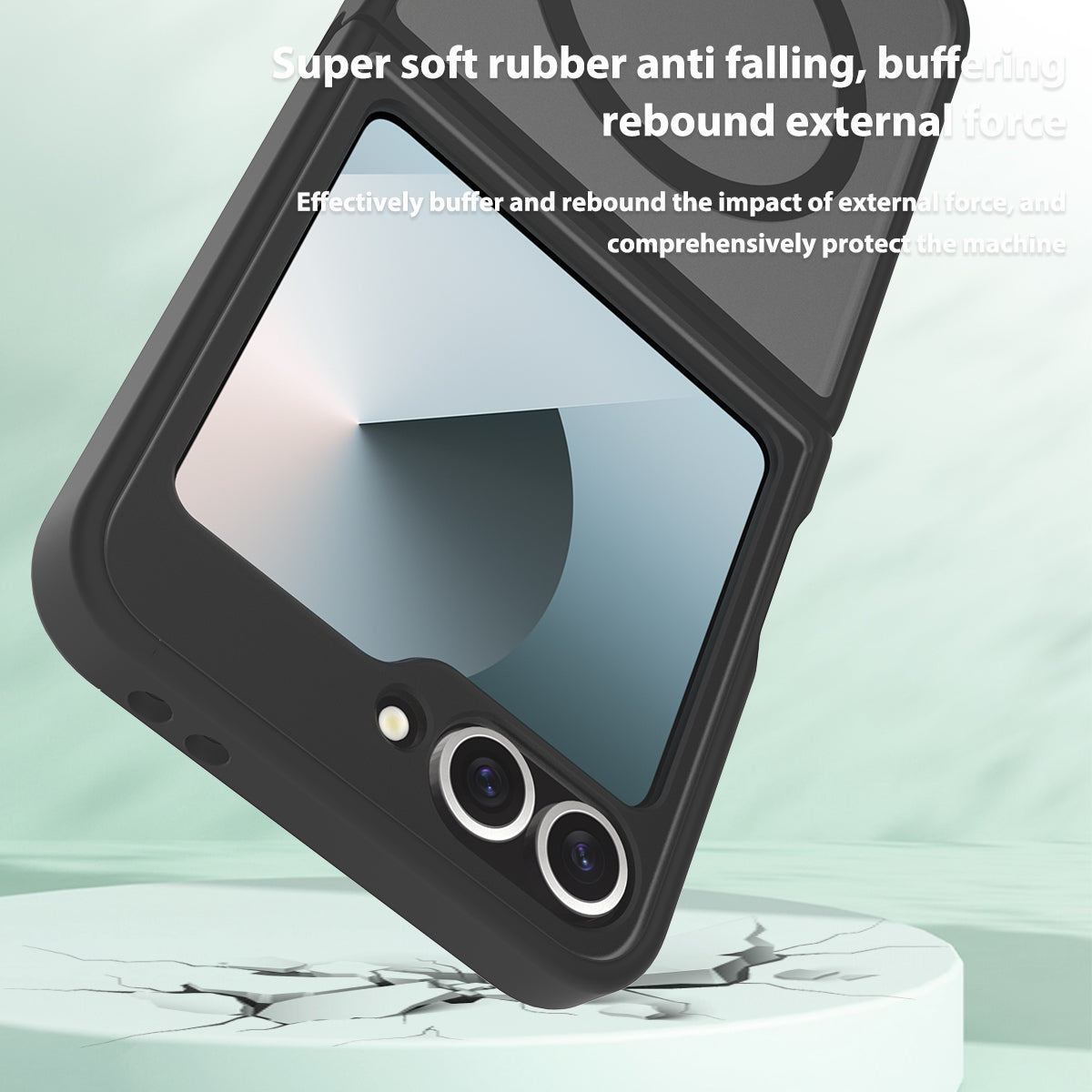 Magsafe Compatible Matte Case for Samsung Galaxy Z Flip 7 FE