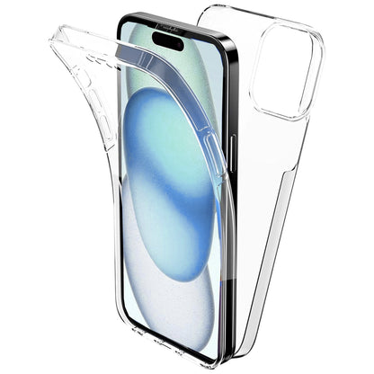 iPhone 15 clear 360 case cover