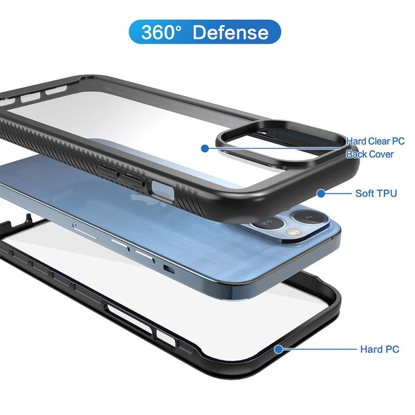 360 Protection case for iPhone 15 Pro