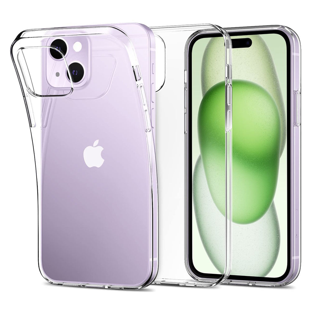 Clear Gel Case for iPhone 15 Plus