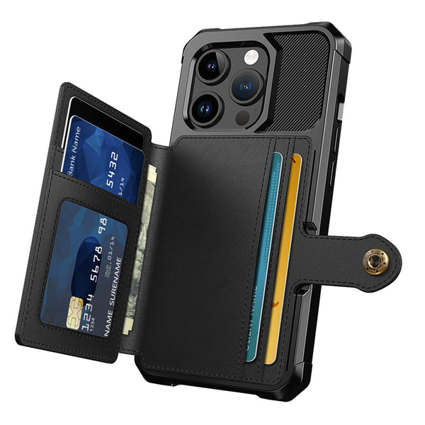 Flip Wallet Case for iPhone 15 Pro