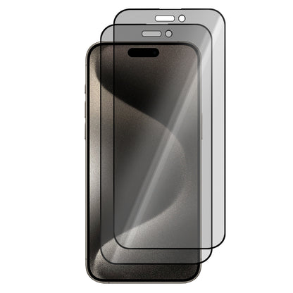 Privacy Matte Ceramic Film Screen Protector for iPhone 15 Pro Max (2 pack)