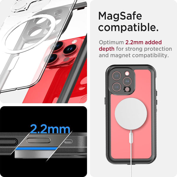 iPhone 15 Pro Magsafe Compatible Waterproof cover