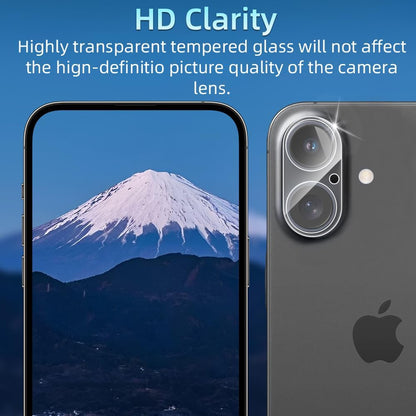 Camera Lens Glass Cover Protector for iPhone 16 (1 pack)