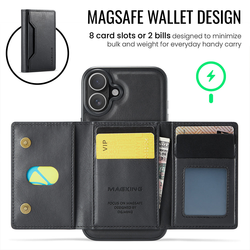 Magsafe compatible Wallet Case for iPhone 16 Plus