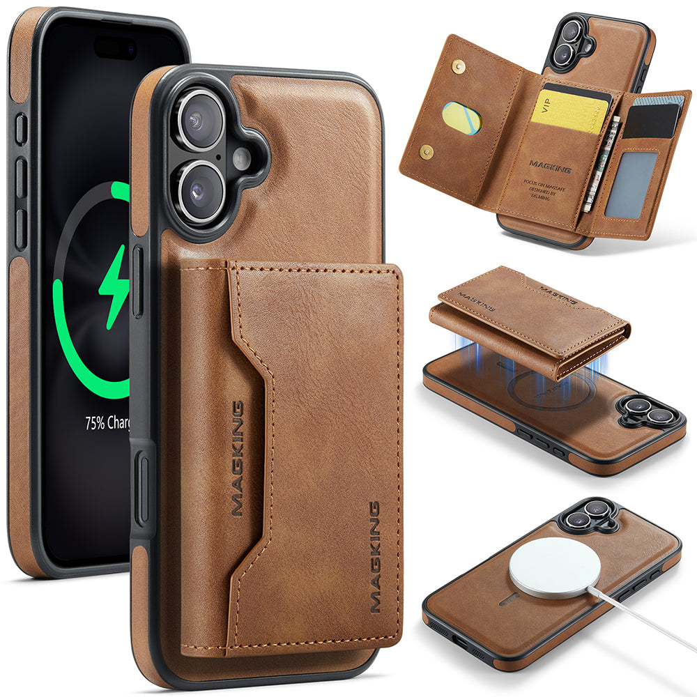 Magsafe compatible Wallet Case for iPhone 16 Plus