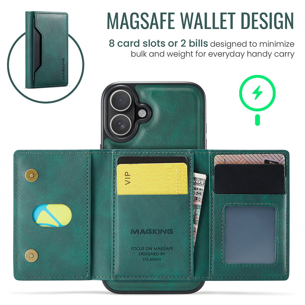 Magsafe compatible Wallet Case for iPhone 16 Plus