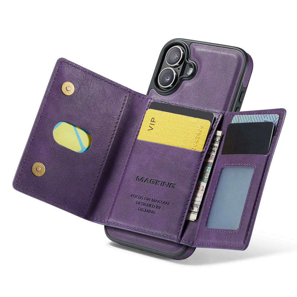 Magsafe compatible Wallet Case for iPhone 16 Plus