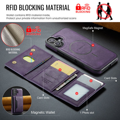 Magsafe compatible Wallet Case for iPhone 16 Plus