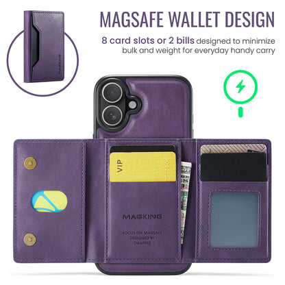 Magsafe compatible Wallet Case for iPhone 16 Plus