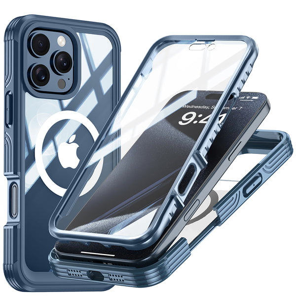 Heavy Duty 360 Case for iPhone 16 Pro Max