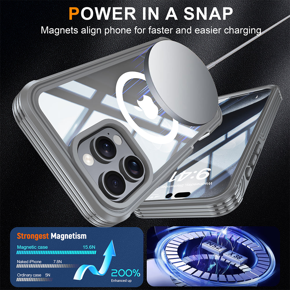 Heavy Duty 360 Case for iPhone 16 Pro Max
