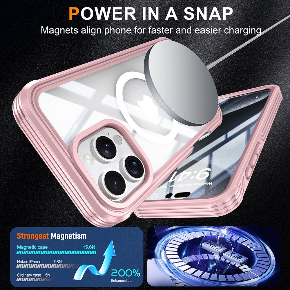 Heavy Duty 360 Case for iPhone 16 Pro Max