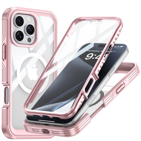 Heavy Duty 360 Case for iPhone 16 Pro Max