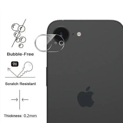 Camera Lens Glass Cover Protector for iPhone 16e (1 pack)