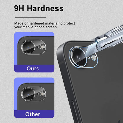 Camera Lens Glass Cover Protector for iPhone 16e (1 pack)