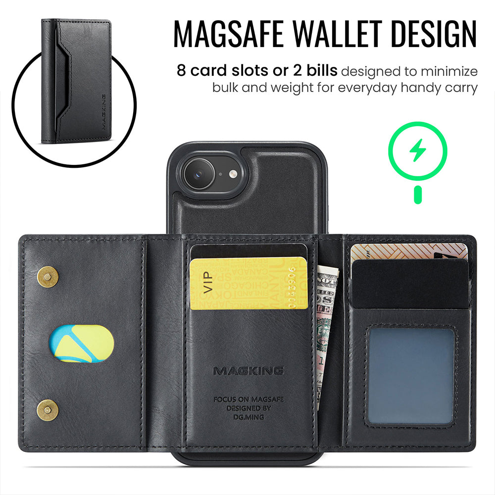 Magsafe compatible Wallet Case for iPhone 16e
