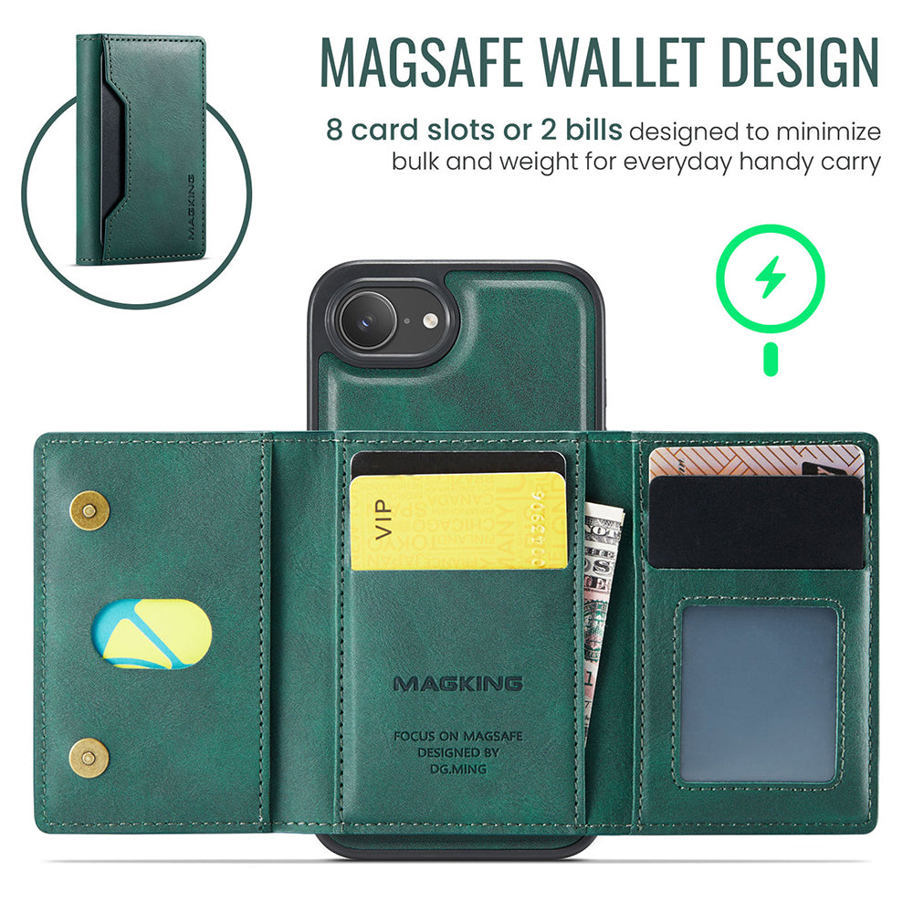 Magsafe compatible Wallet Case for iPhone 16e