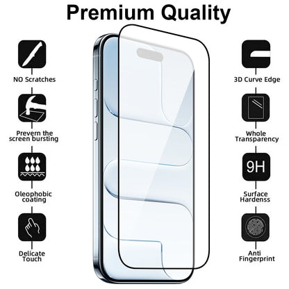 Full Cover Glass Screen Protector for iPhone Air