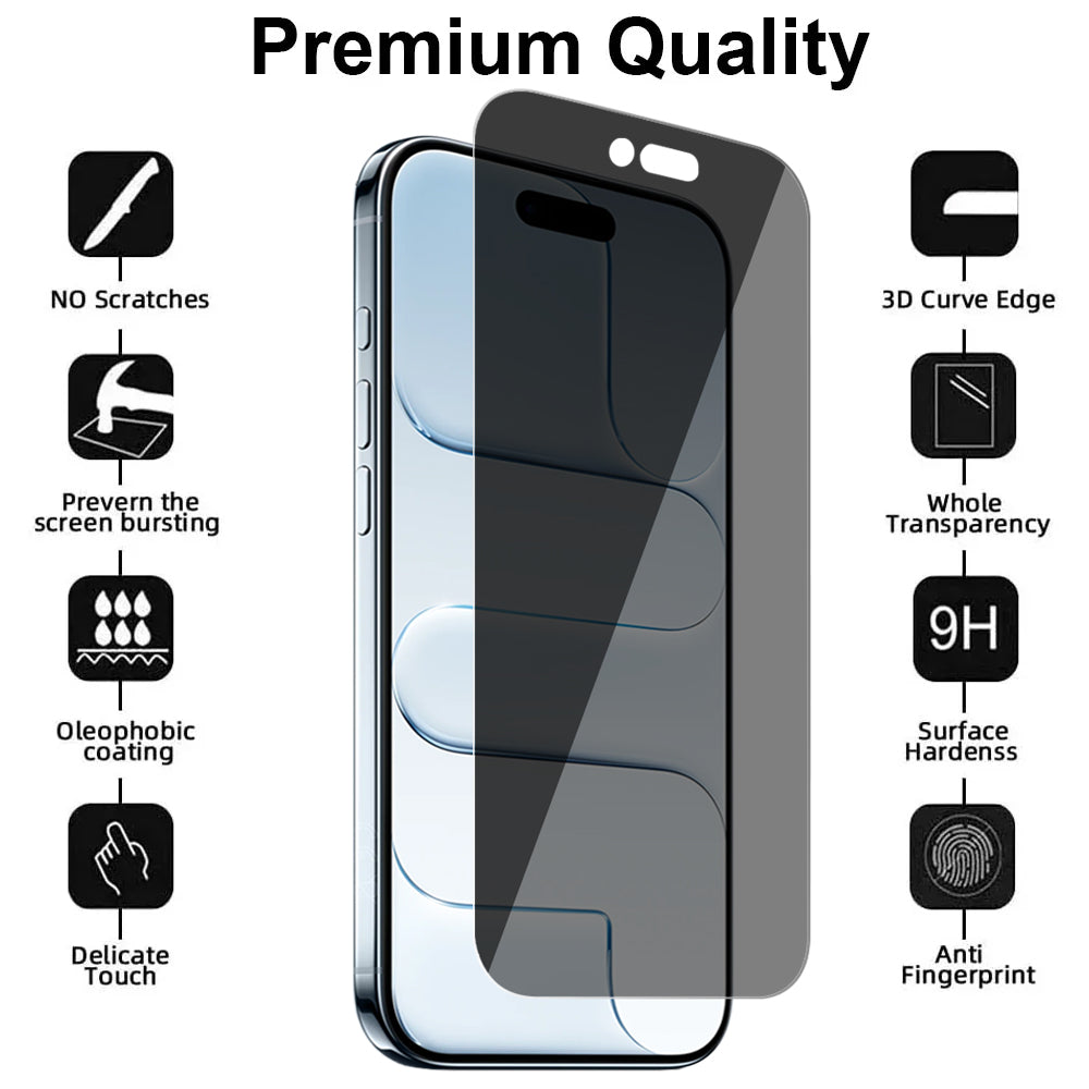 Privacy Glass Screen Protector for iPhone Air
