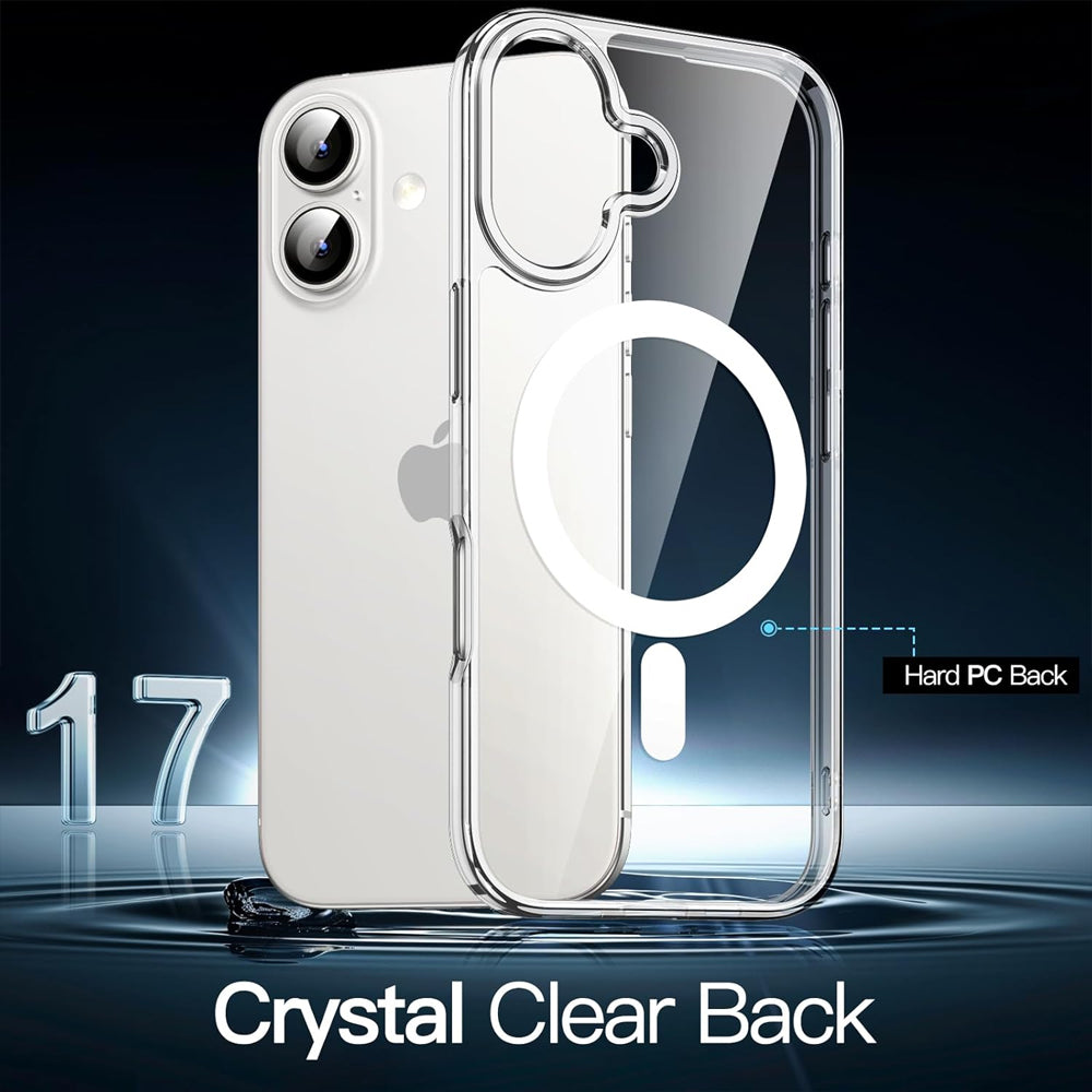 Magsafe Compatible Clear Case for iPhone 17