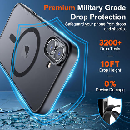 Matte Magsafe Compatible Case for iPhone 17